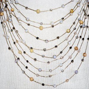 "Floating Necklace" handcrafted by artisans in Thailand
